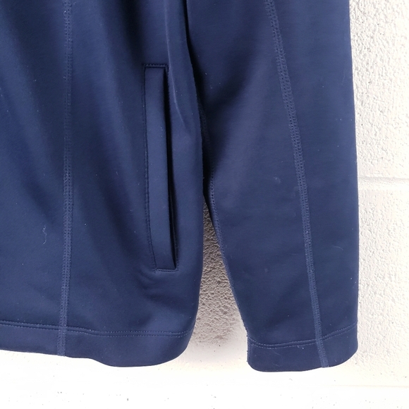 UNTUCKIt Dashwood Full Zip Performance Jacket Navy Blue Stretch Size Medium - Picture 5 of 11